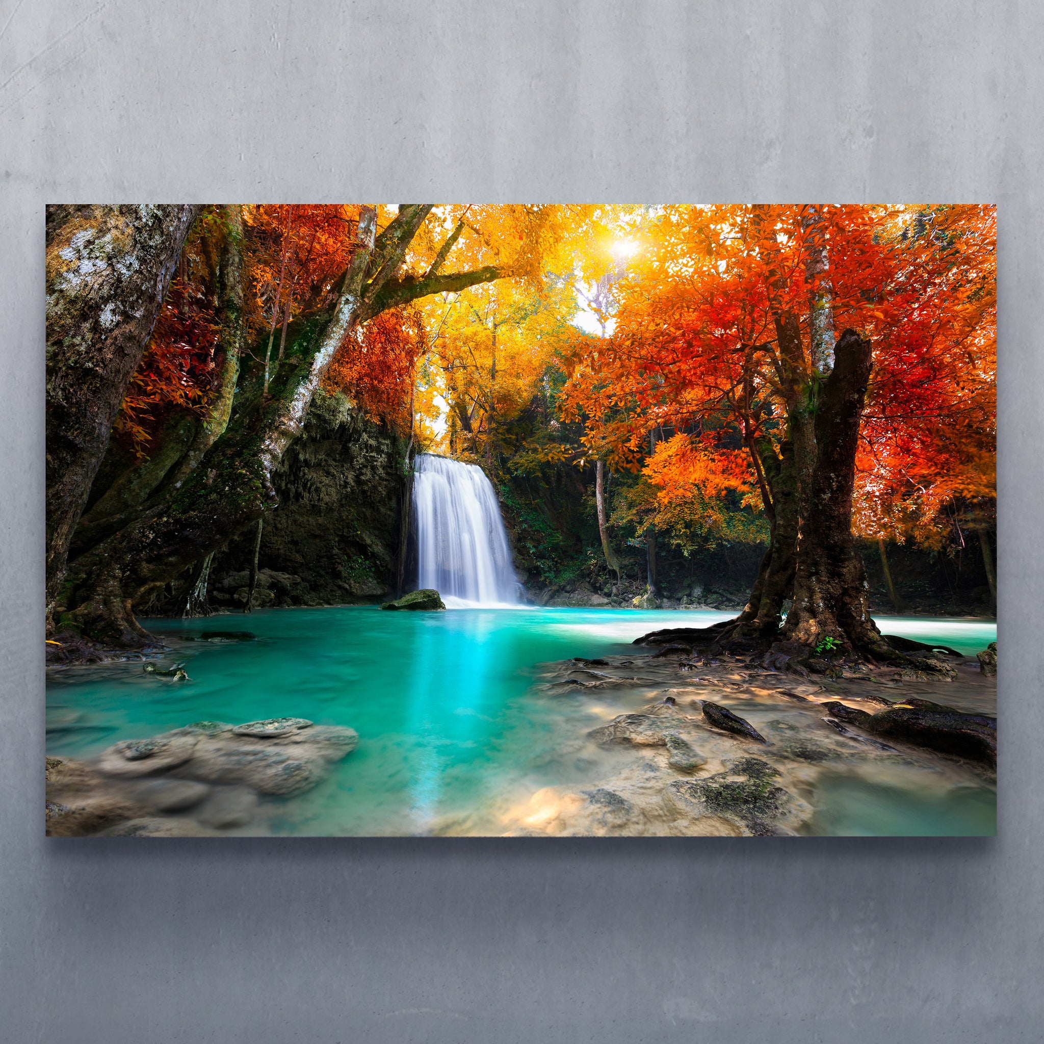 Deep Forest Waterfall