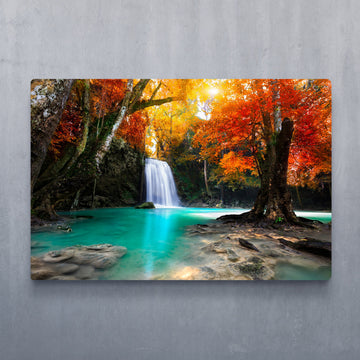 Deep Forest Waterfall