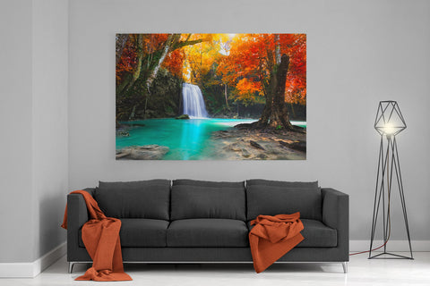 Deep Forest Waterfall