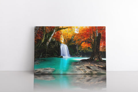 Deep Forest Waterfall