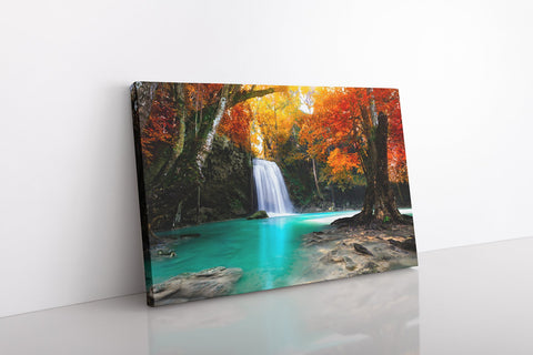 Deep Forest Waterfall