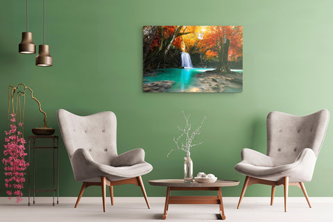 Deep Forest Waterfall