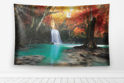 Deep Forest Waterfall