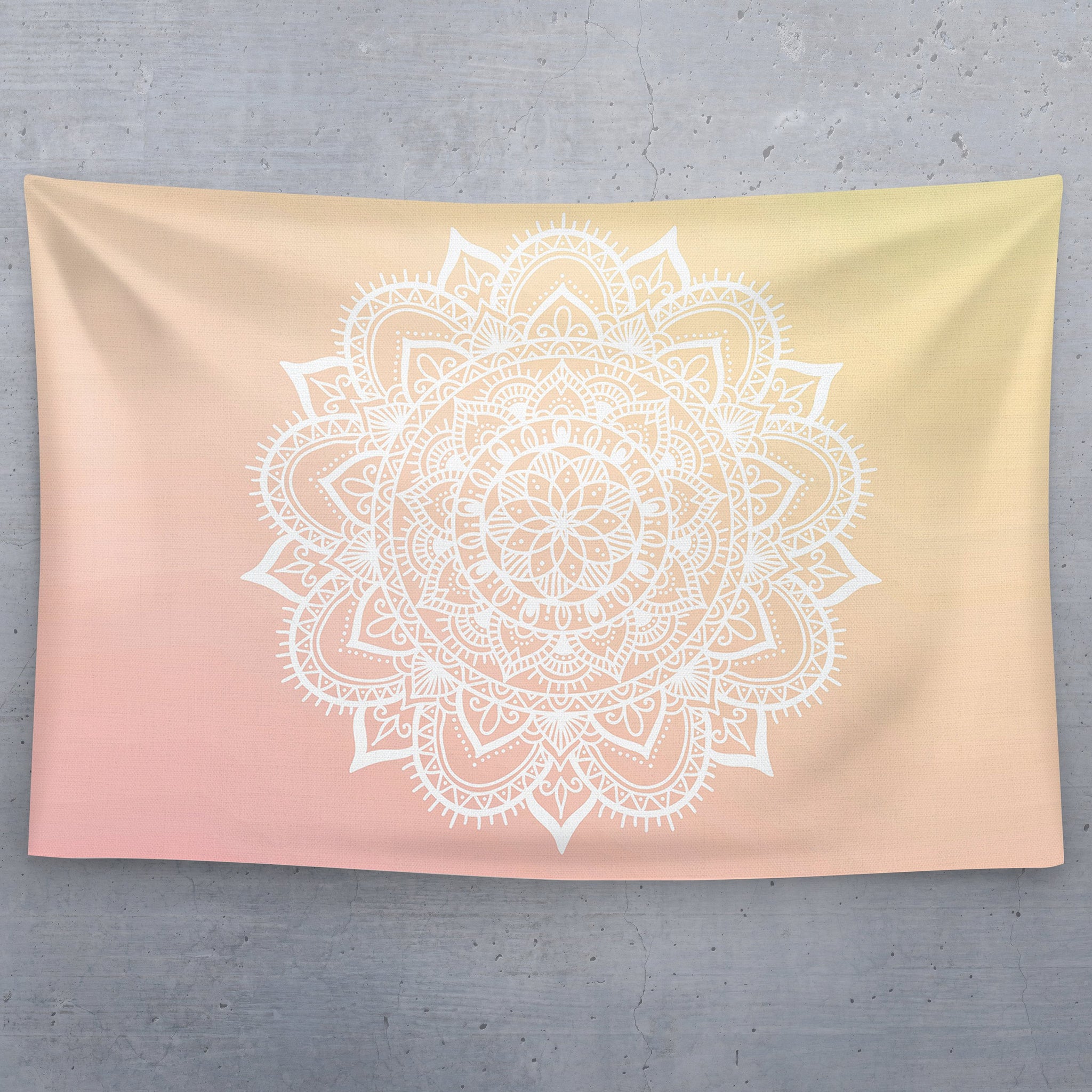 Peach Bohemian Mandala