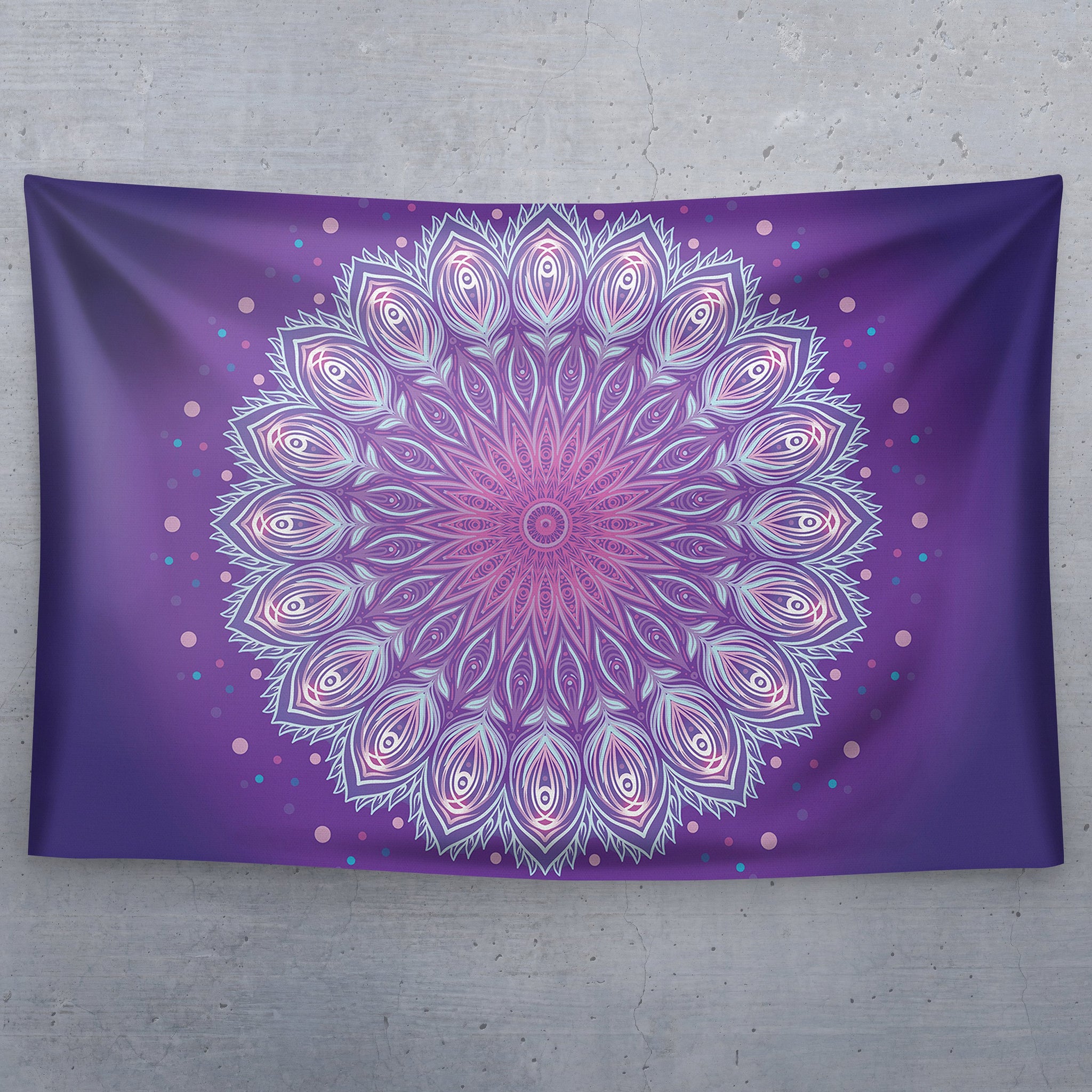 Peacock Feather Mandala