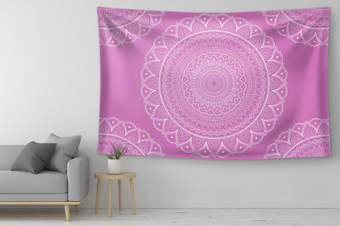 Pink Bohemian Mandala