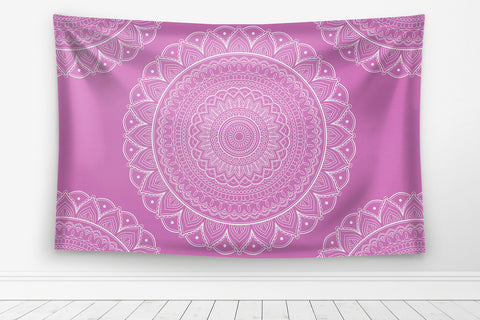 Pink Bohemian Mandala
