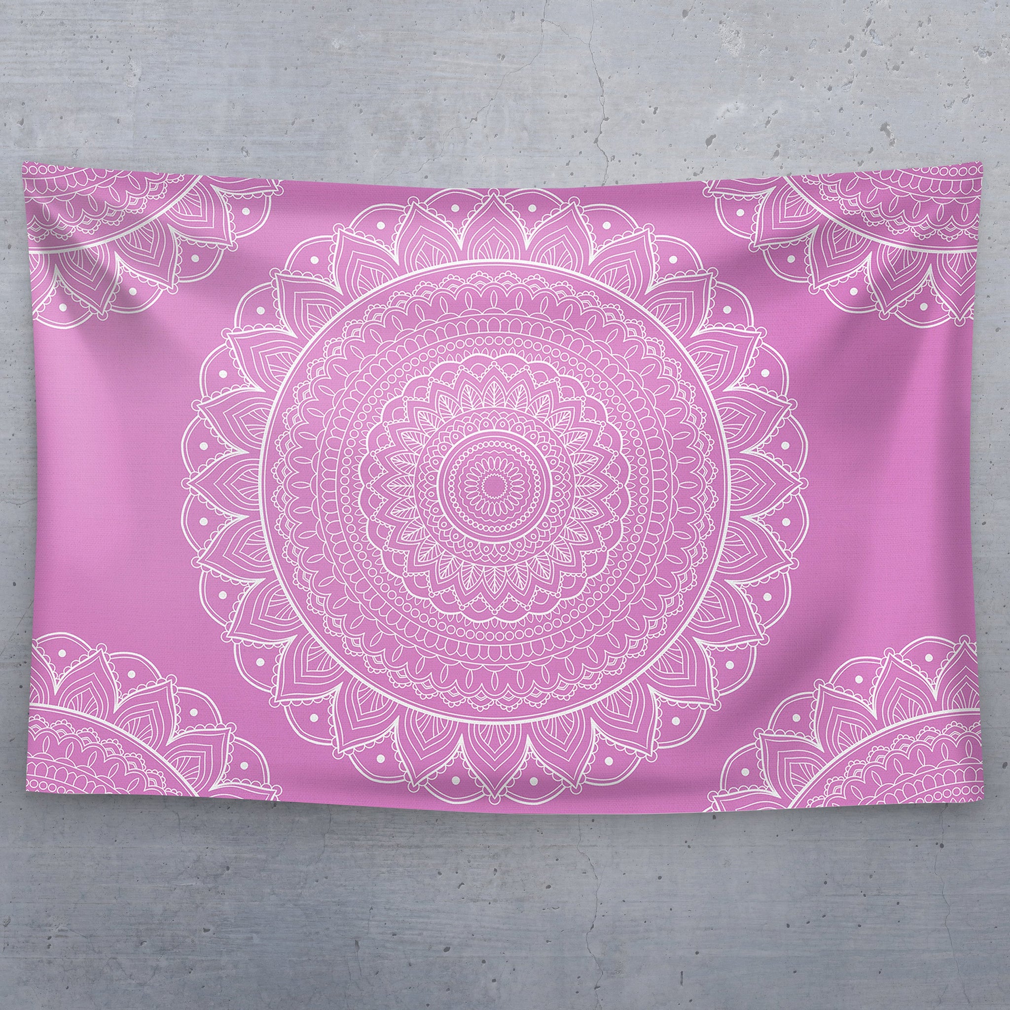 Pink Bohemian Mandala